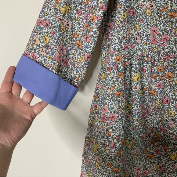 Tuckernuck Womens petite poppy floral Royal shirt dress S - Picture 5 of 9